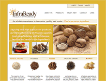 Tablet Screenshot of infrareadyproducts.com